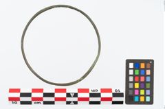 Foto von Bronzedrahtfußring (NHMW-PRAE-024223)